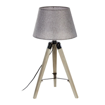 Bremer Small Grey Tripod Floor Lamp