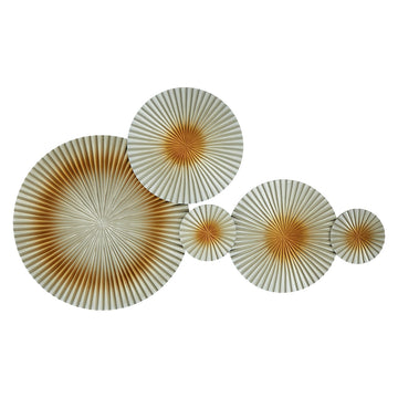 Neeson Abstract Discs Wall Decor