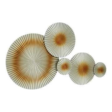 Neeson Abstract Discs Wall Decor
