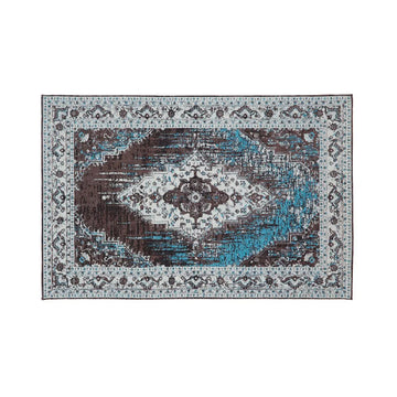 Bosin Morvi Small Blue Jacquard Rug