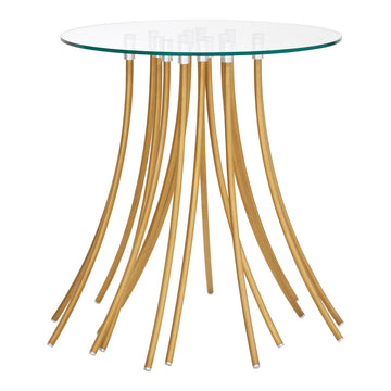 Harlington Townhouse Gold Side Table