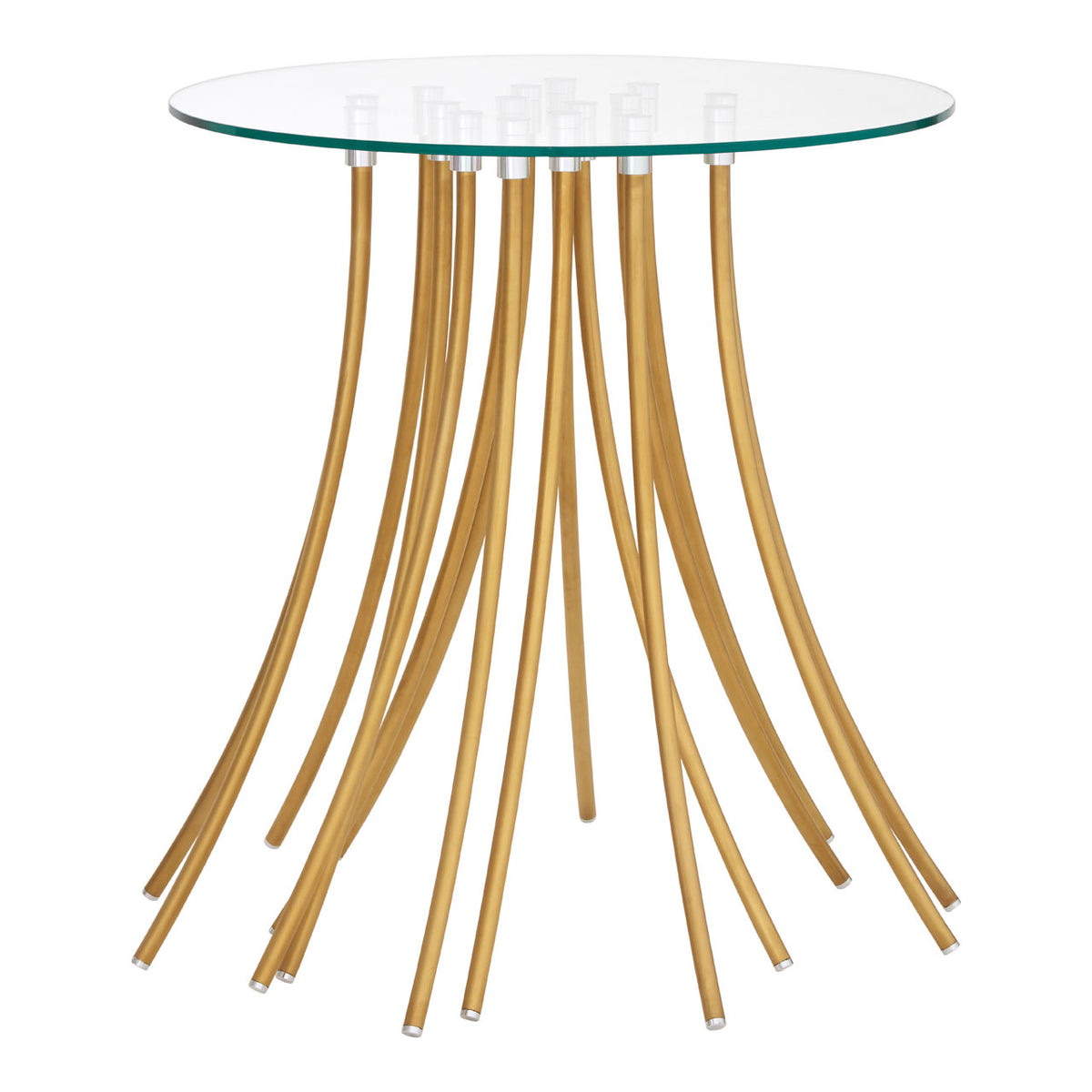 Harlington Townhouse Gold Side Table
