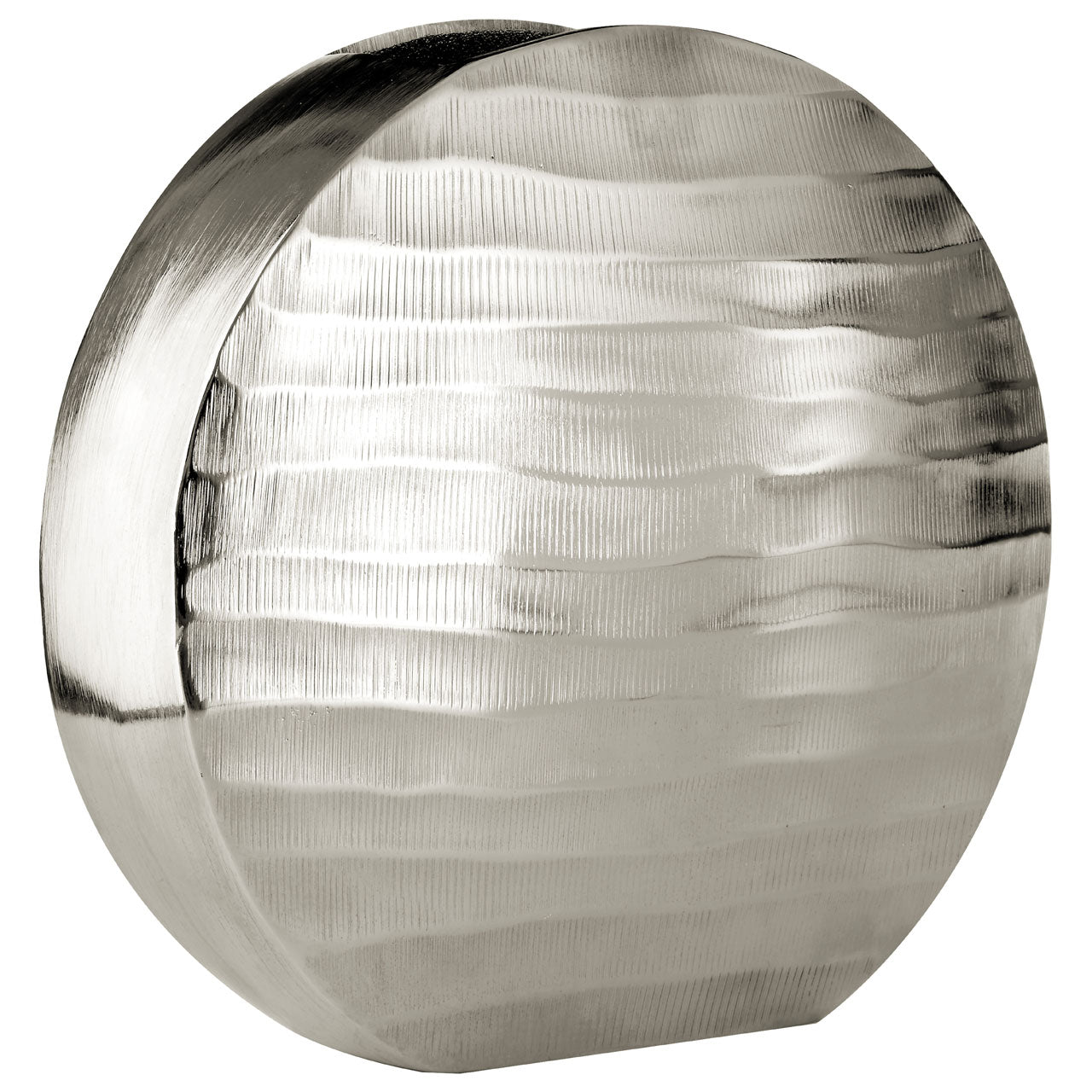 Harlington Townhouse Small Round Aluminium Vase