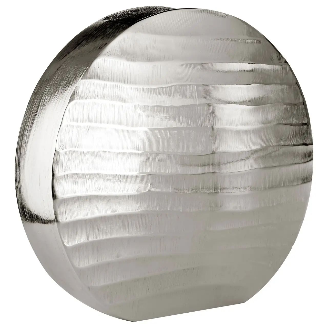 Harlington Townhouse Large Round Aluminium Vase