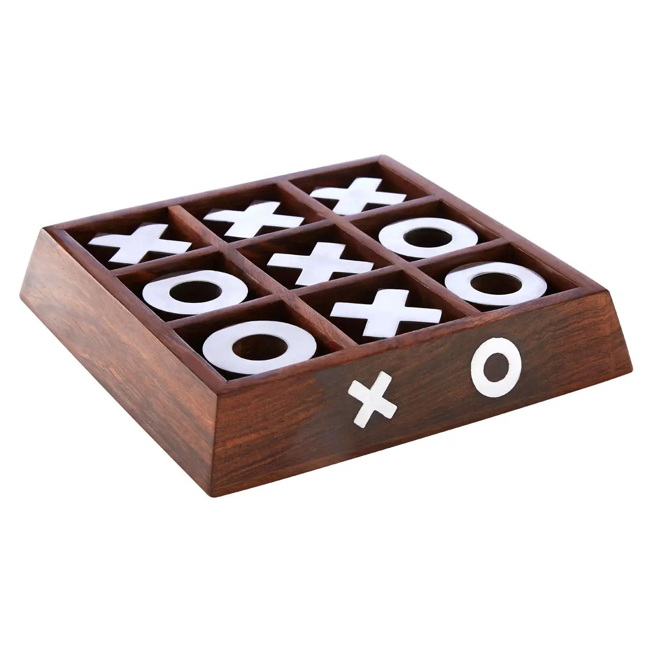 Winston Brown Wooden Noughts & Crosses