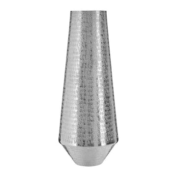 Savia Large Silver Aluminium Vase