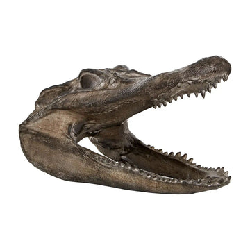 Bohemian Crocodile Head Ornament