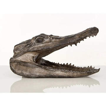 Bohemian Crocodile Head Ornament