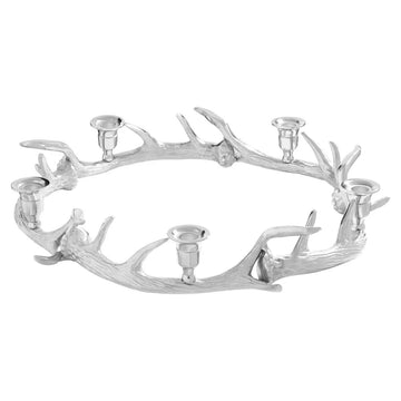 Tine Wreath 5 Candle Holder