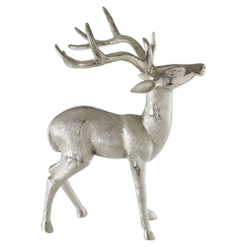 Small Nickel Finish Aluminium Standing Buck