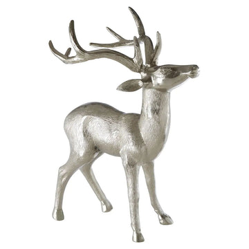 Small Nickel Finish Aluminium Standing Buck