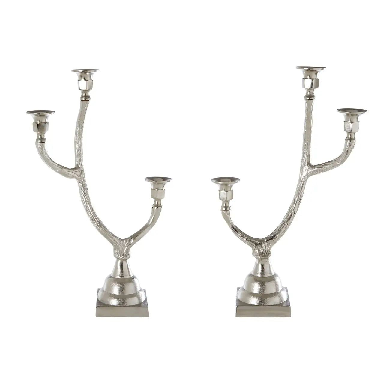 Tine Set of 2 Candle Holders