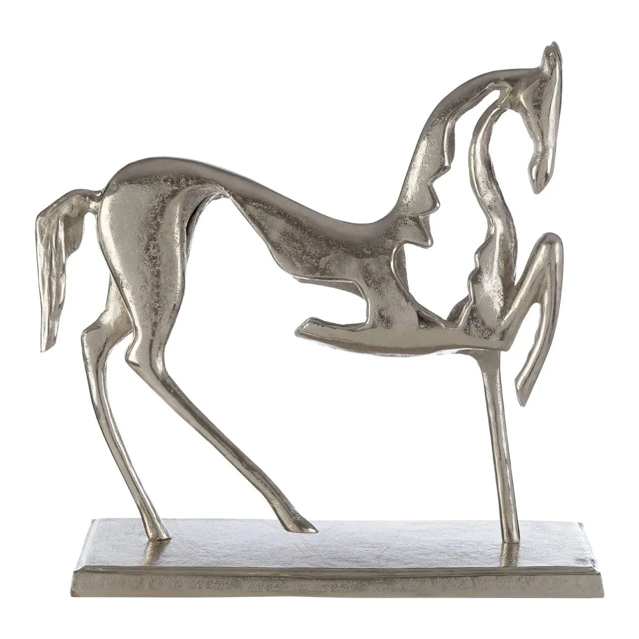 Verdant Aluminium Horse Ornament