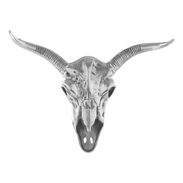 Zenir Aluminum Wall Mounted Skull
