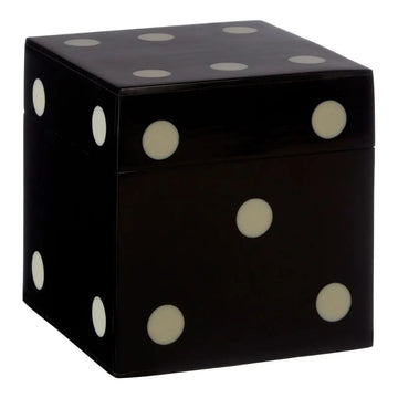 Winston Black Dice Box