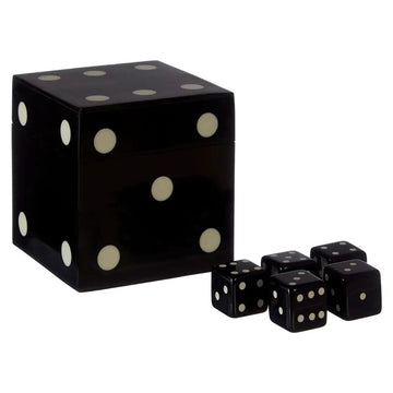 Winston Black Dice Box