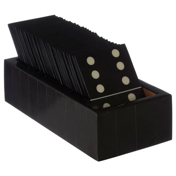 Winston Games Black Domino Set