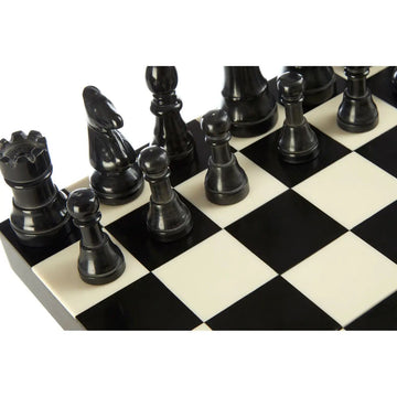 Winston Black & White Chess Set