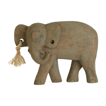 Verona Wooden Elephant Sculpture