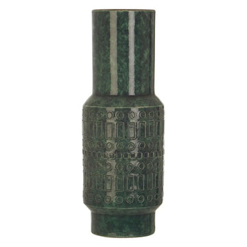 Riano Small Blue Earthenware Vase