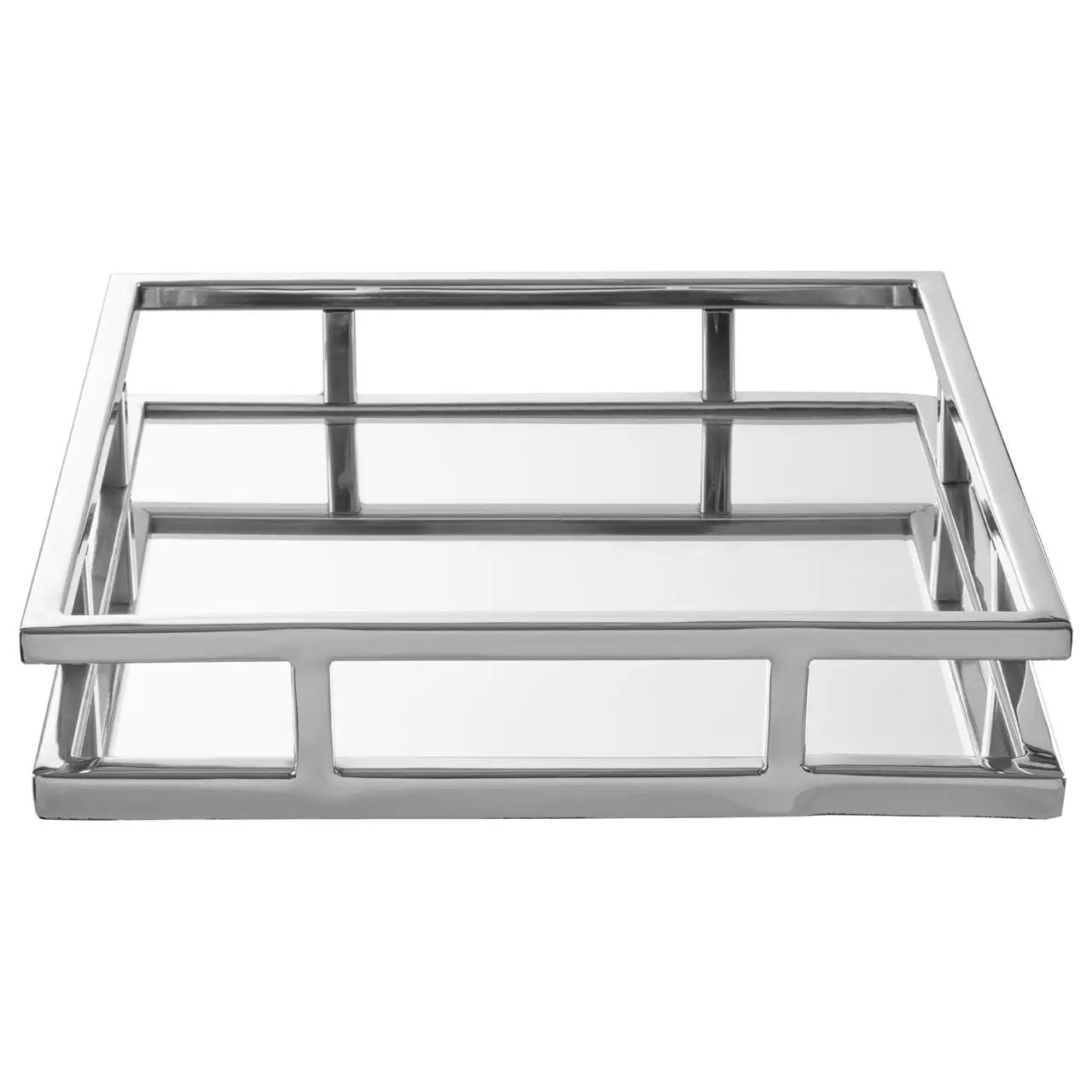 Traverse Silver Square Tray