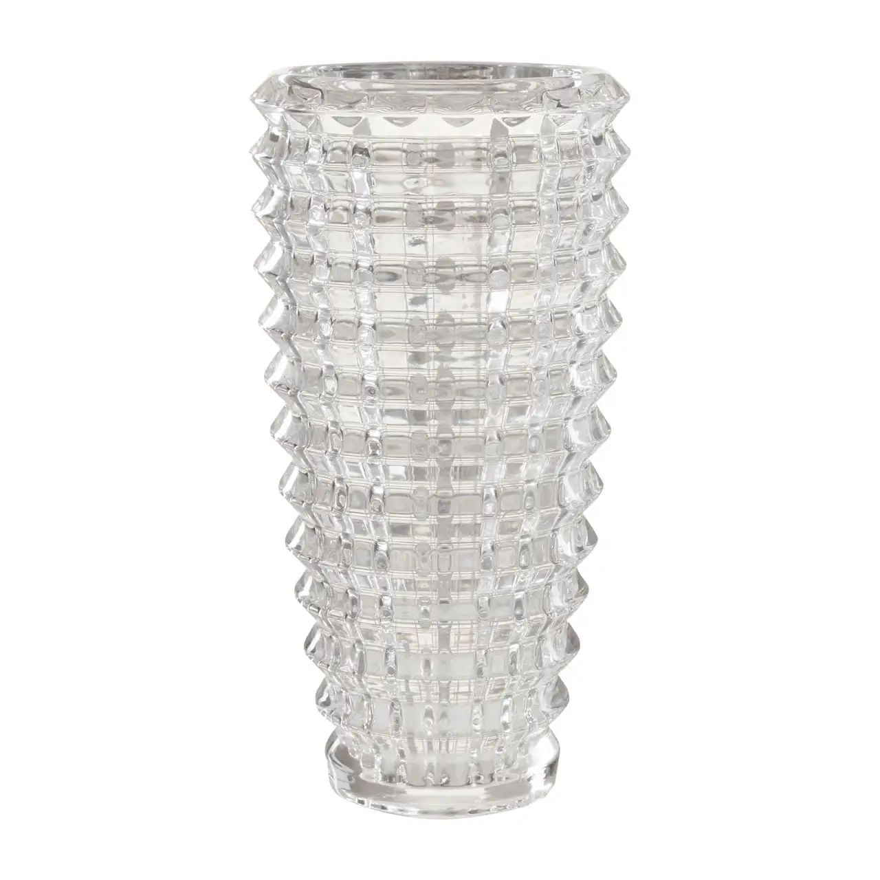 Savira Large Clear Glass Vase