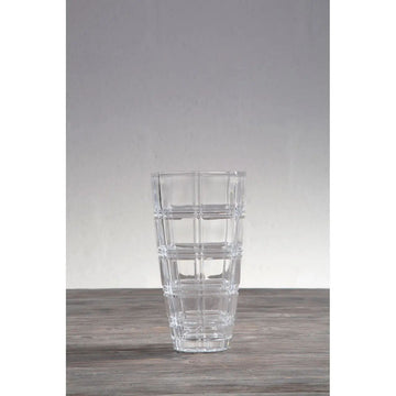 Savira Grid Patterned Vase