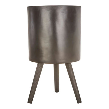 Carnell Large Black Planter