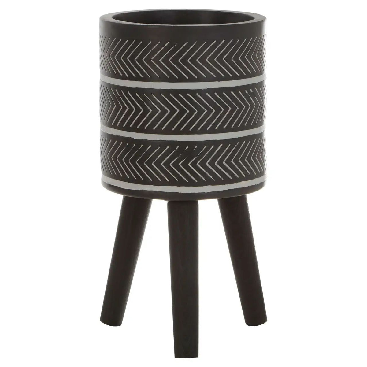 Carnell Small Chevron Planter