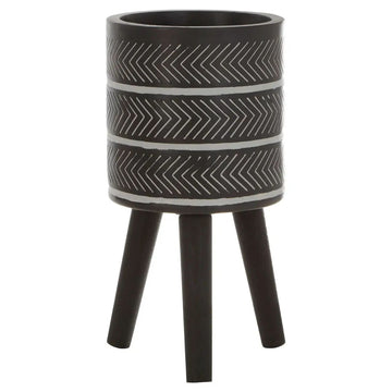 Carnell Small Chevron Planter