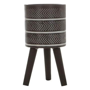 Carnell Small Chevron Planter