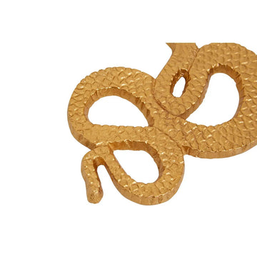 Slither Lacquered Warm Metallic Coasters