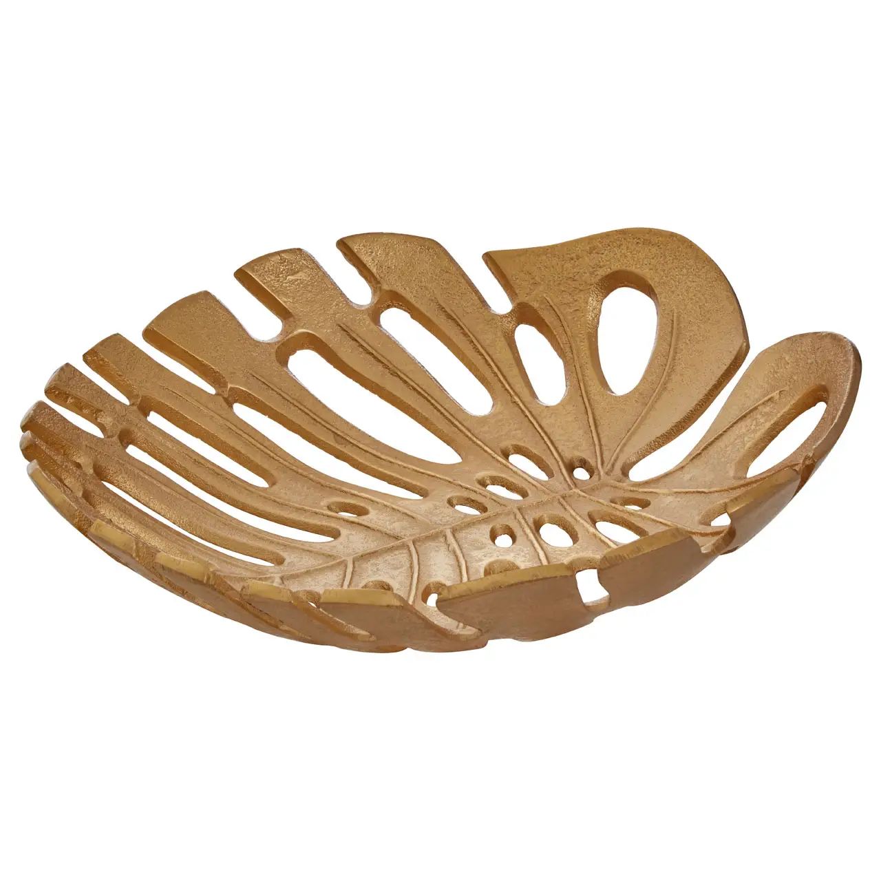 Lustrous Large Gold Tray