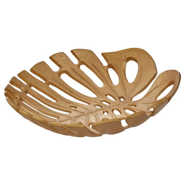 Lustrous Large Gold Tray
