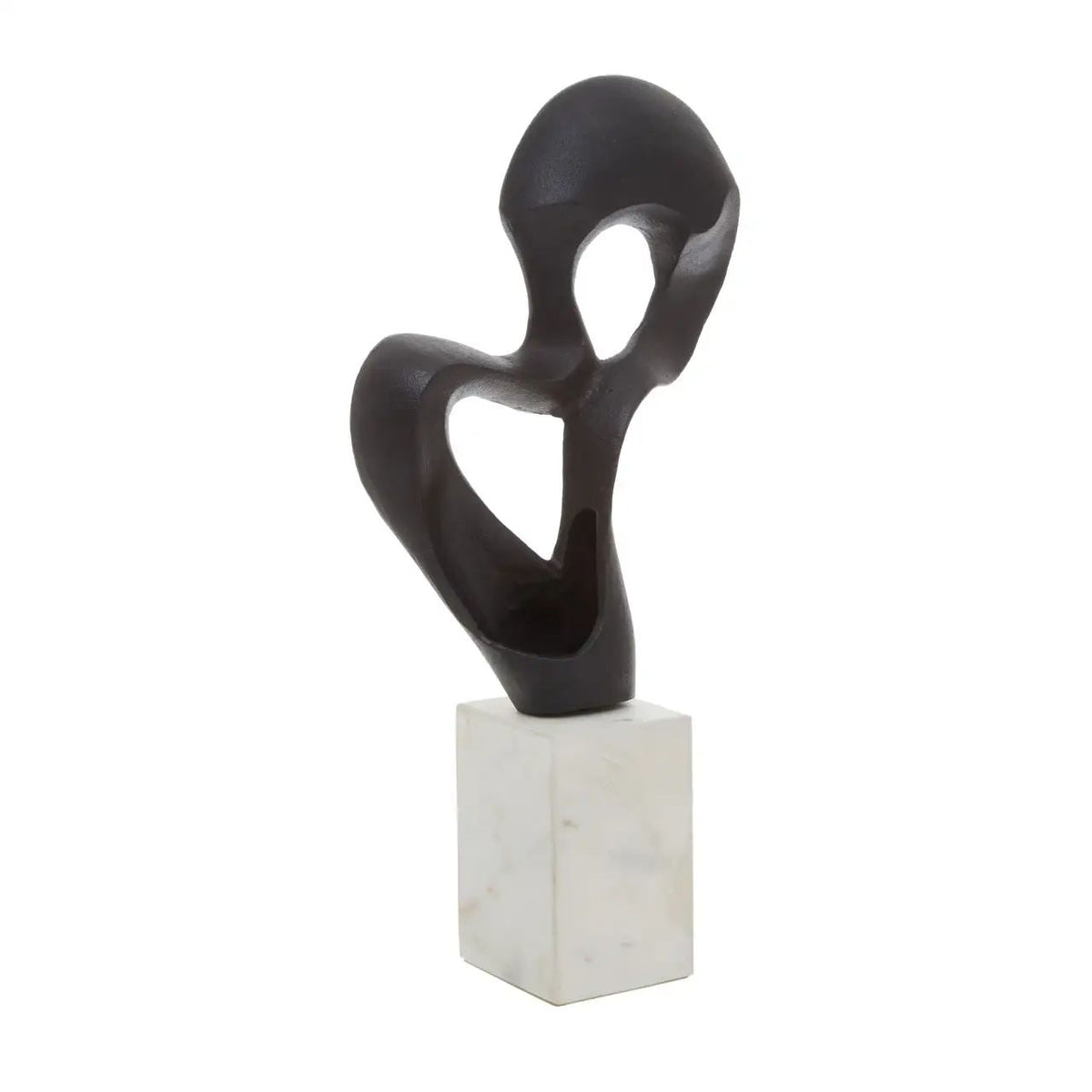 Radiano Black Finish Aluminium Knot Sculpture