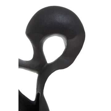 Radiano Black Finish Aluminium Knot Sculpture