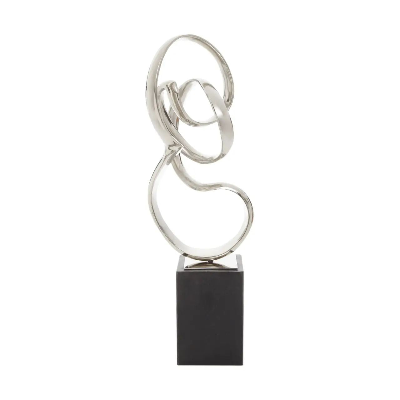 Radiano Silver Aluminium Knot Sculpture