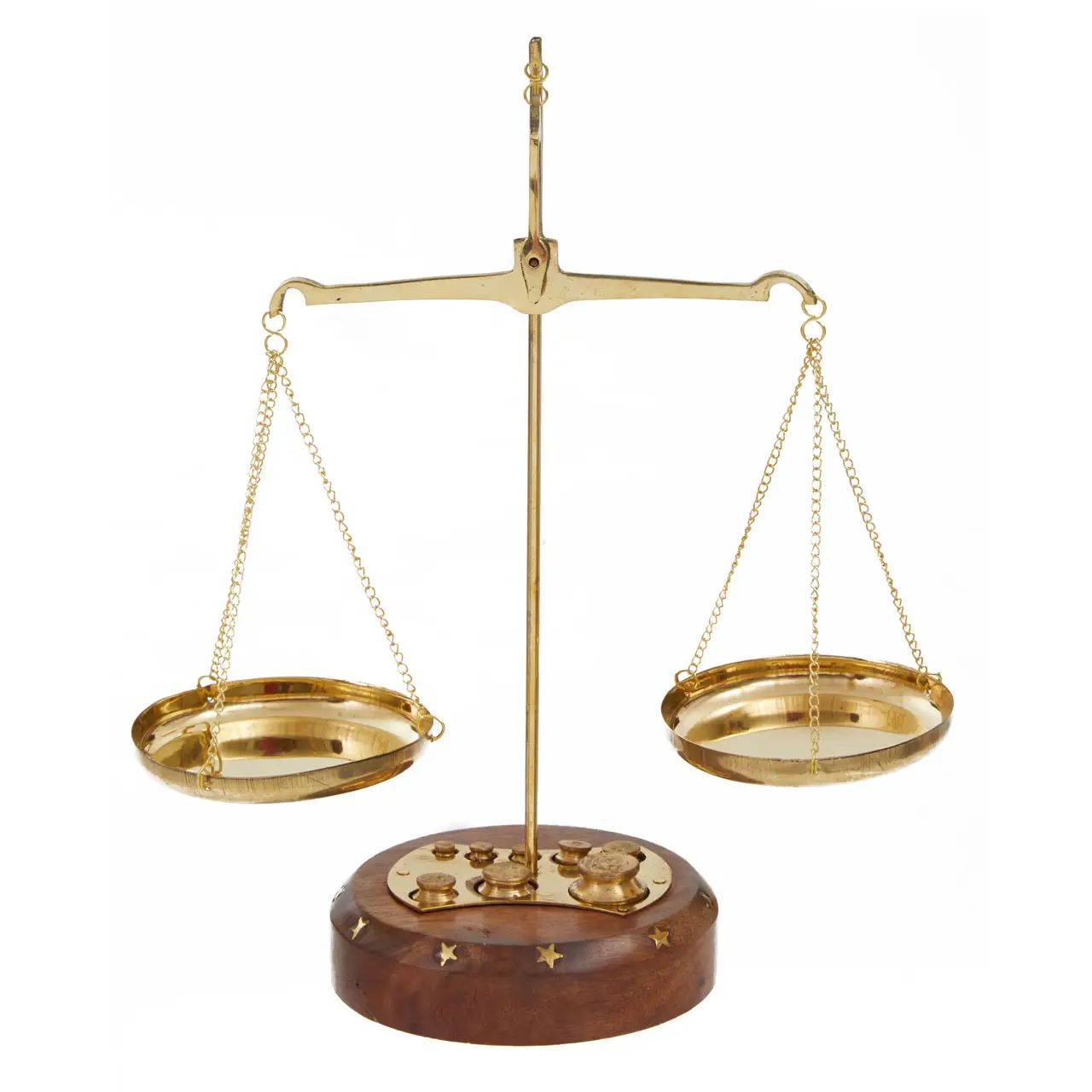 Winston Small Brass Weighing Scale