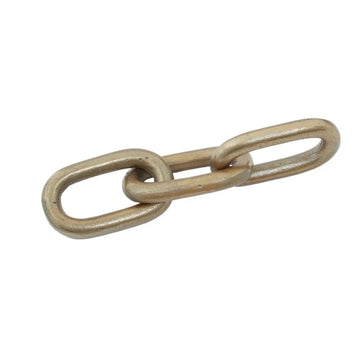 Lustrous Gold Aluminium Chain Sculpture