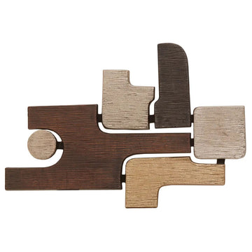 Signos Large Aluminium Abstract Wall Sculpture