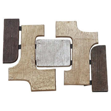 Signos Small Aluminium Abstract Wall Sculpture