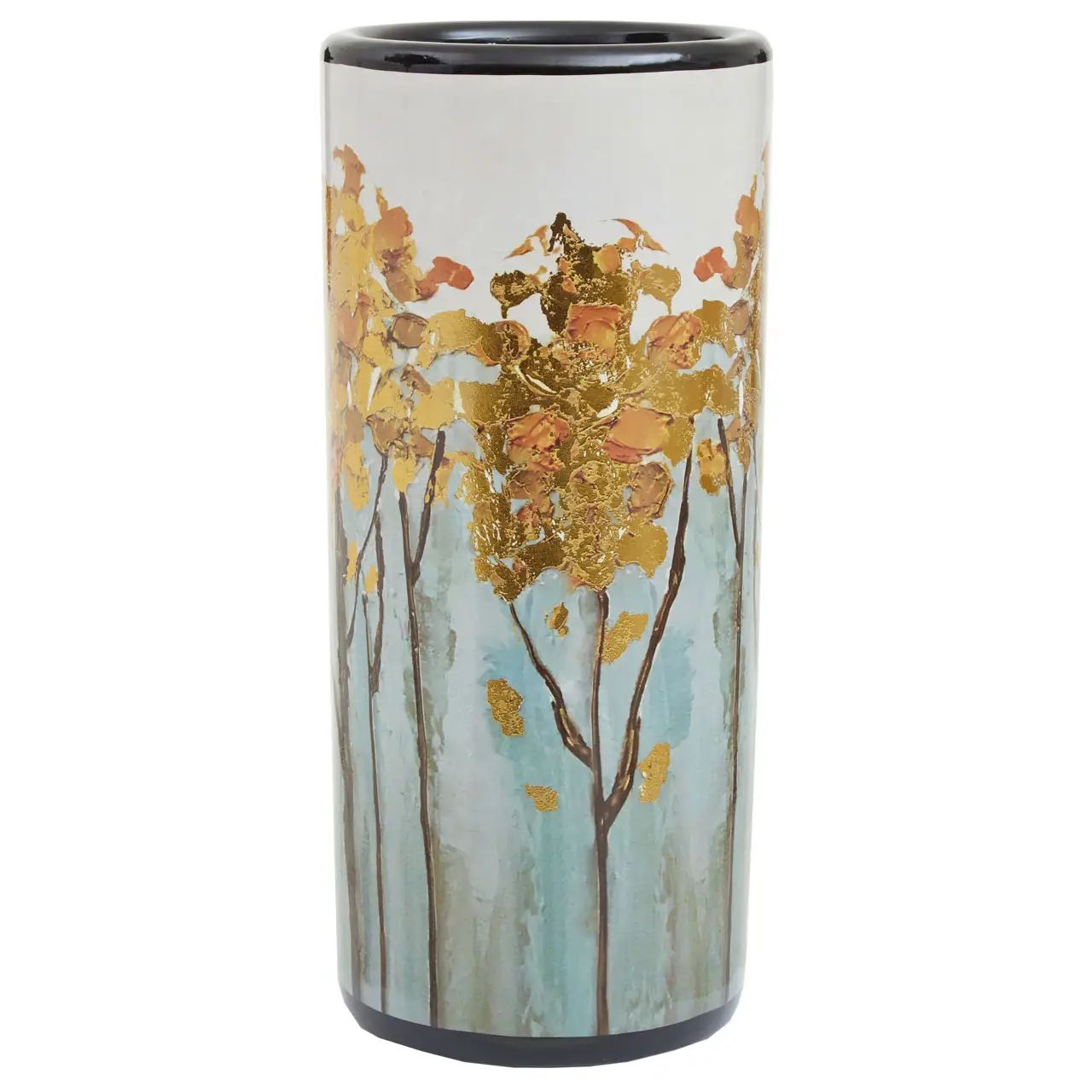 Mireya Multicoloured Floral Ceramic Umbrella Stand