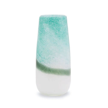 Seraphina Large Turquoise & White Vase