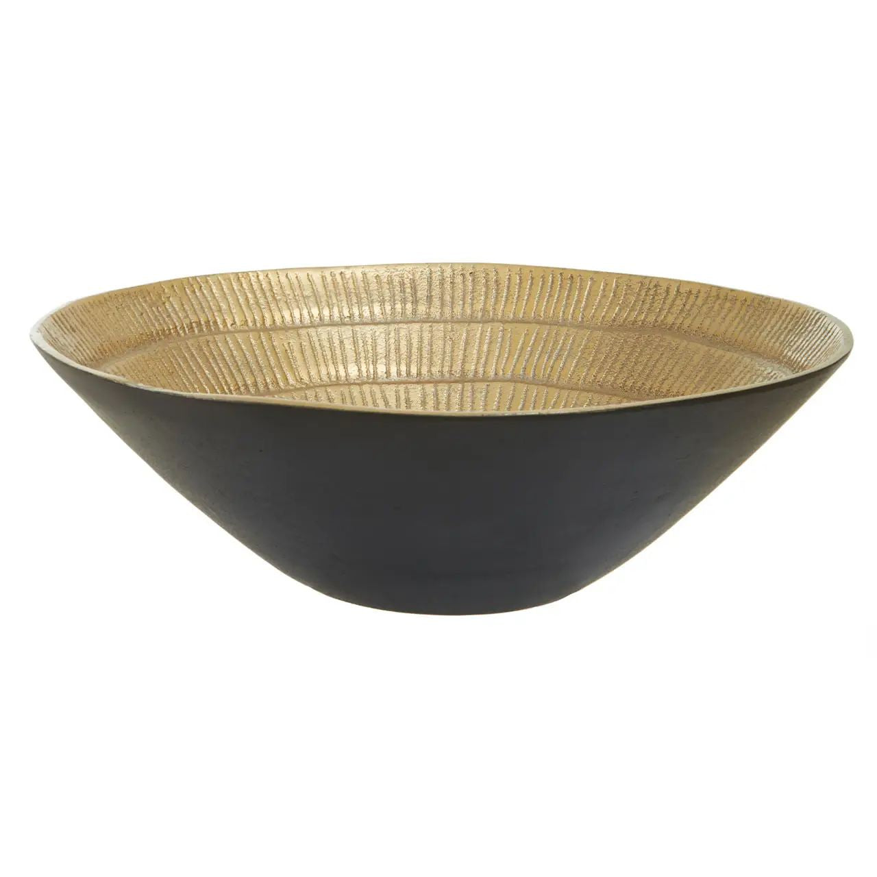 Odisha Large Black & Gold Bowl