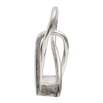 Lustrous Small Nickel Sculpture