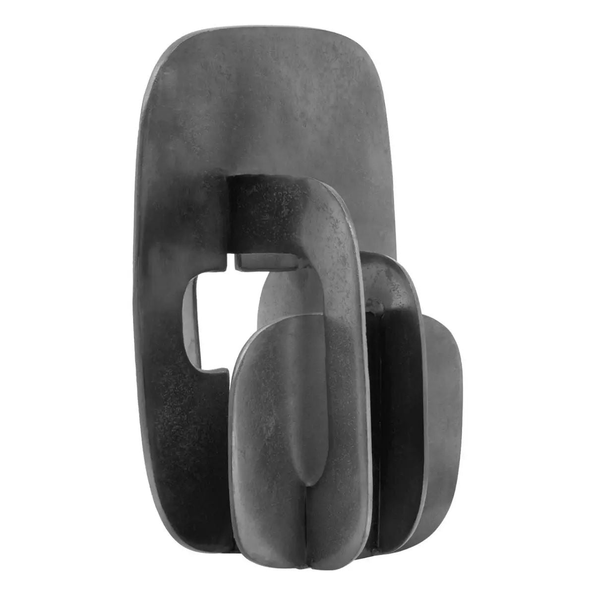 Lustrous Black Nickel Aluminium Sculpture