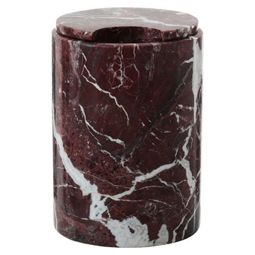 Marmo Red Marble Ice Bucket
