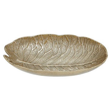 Almos Gold Aluminium Lotus Leaf Bowl