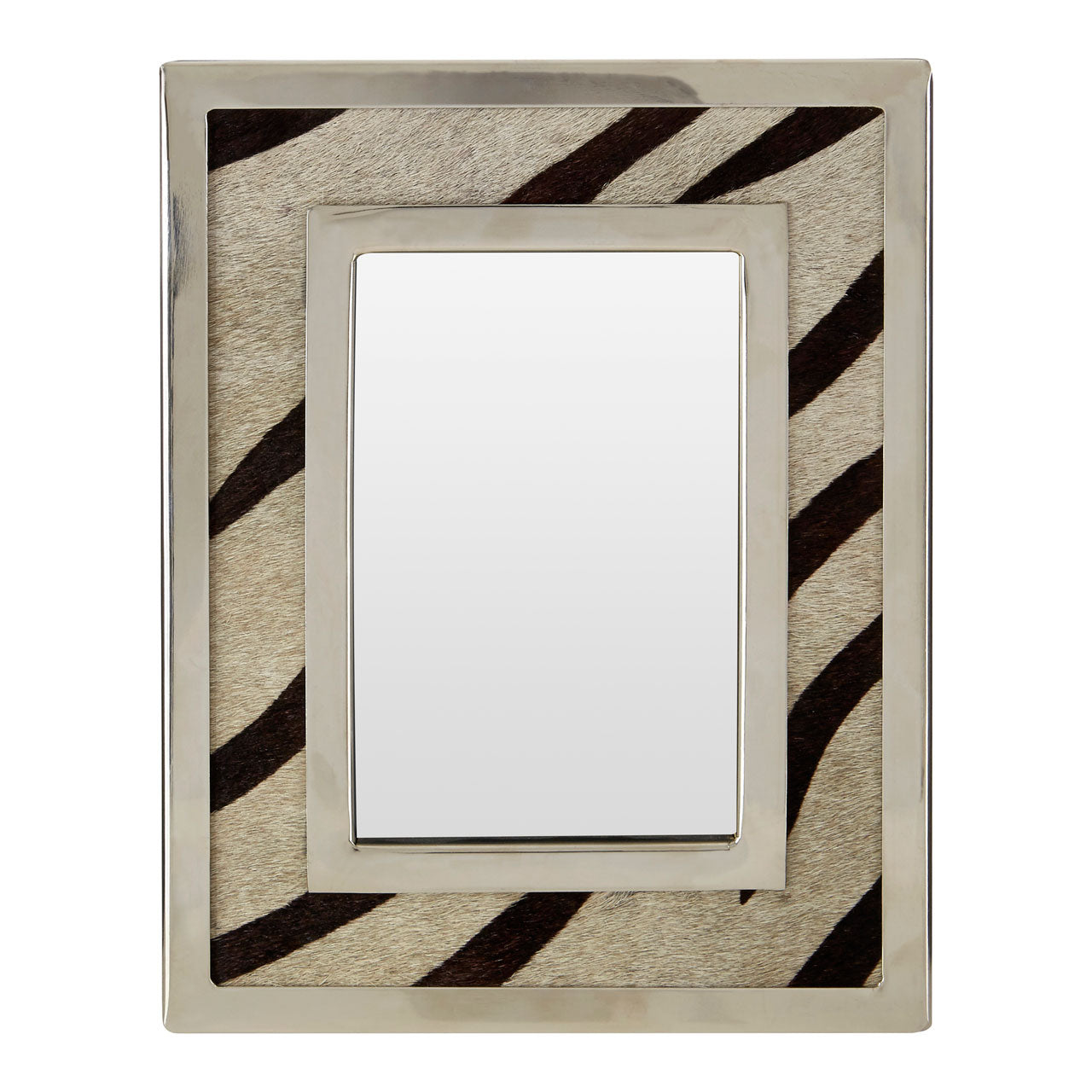 Harlington 4x6" Steel Frame Zebra Design Photo Frame