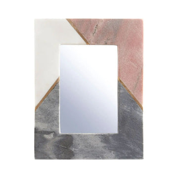 Kyrin Small Tri Colour Marble Photo Frame